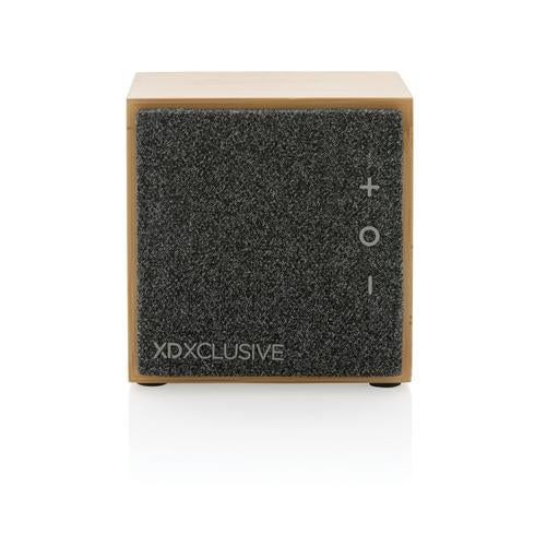 Wynn 5W wireless speaker in bamboo