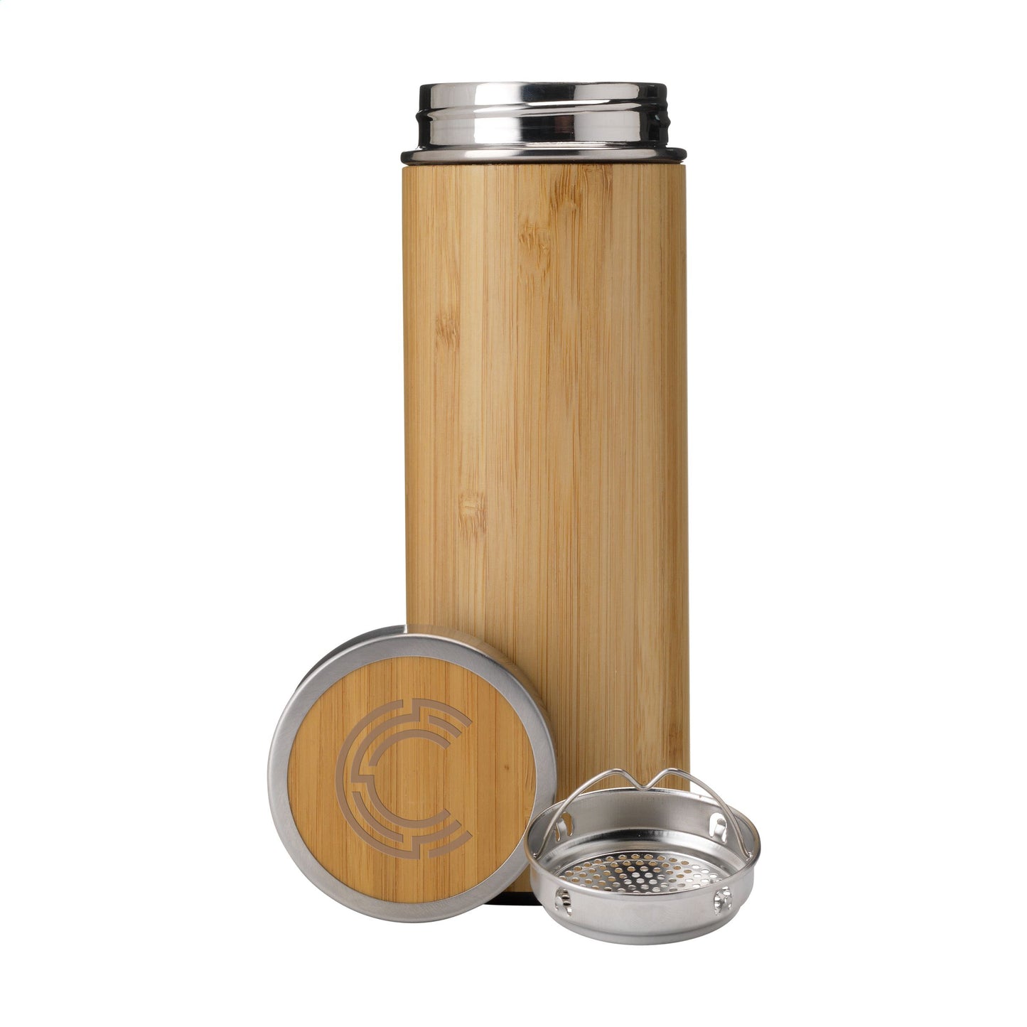 Osaka 360 ml bamboo thermos bottle/thermos mug