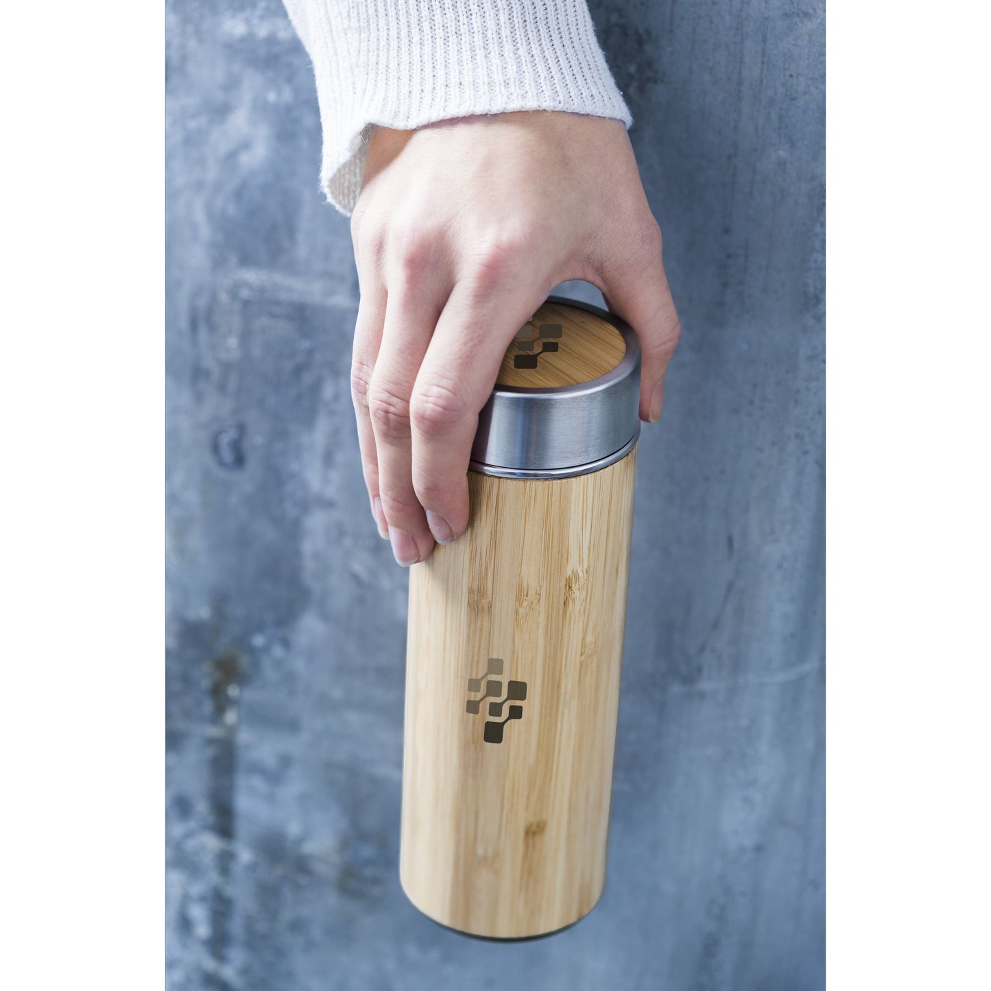 Osaka 360 ml bamboo thermos bottle/thermos mug