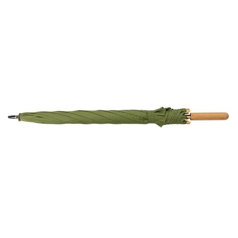 27'' Impact AWARE™ rPET 190T bamboo umbrella