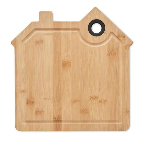 House shaped cutting board